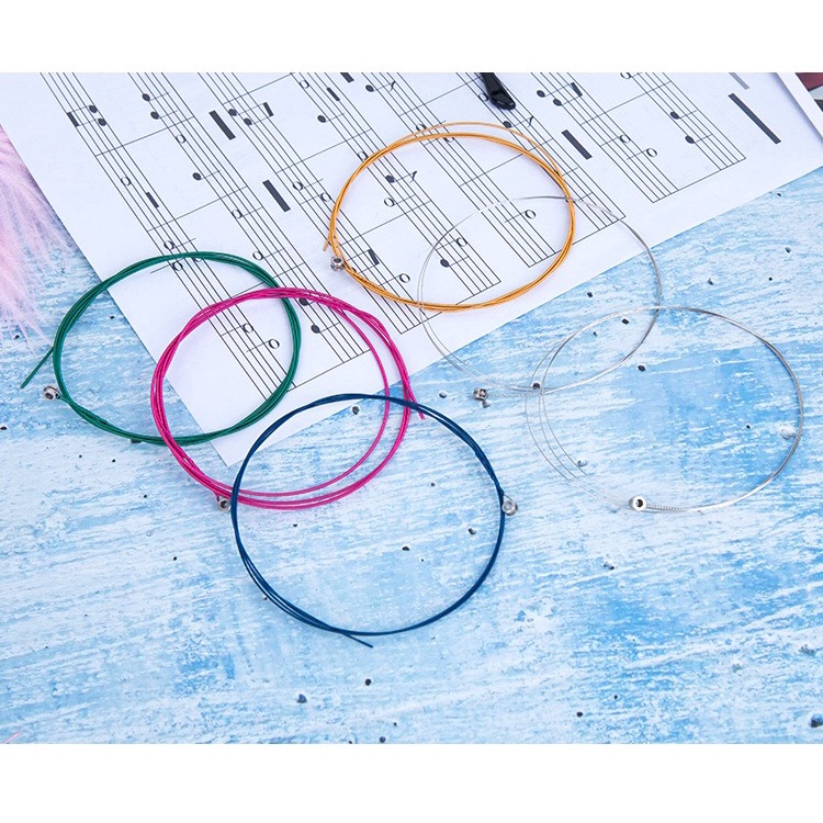 Dây đàn guitar - Dây lẻ từ dây số 1 đến dây số 6