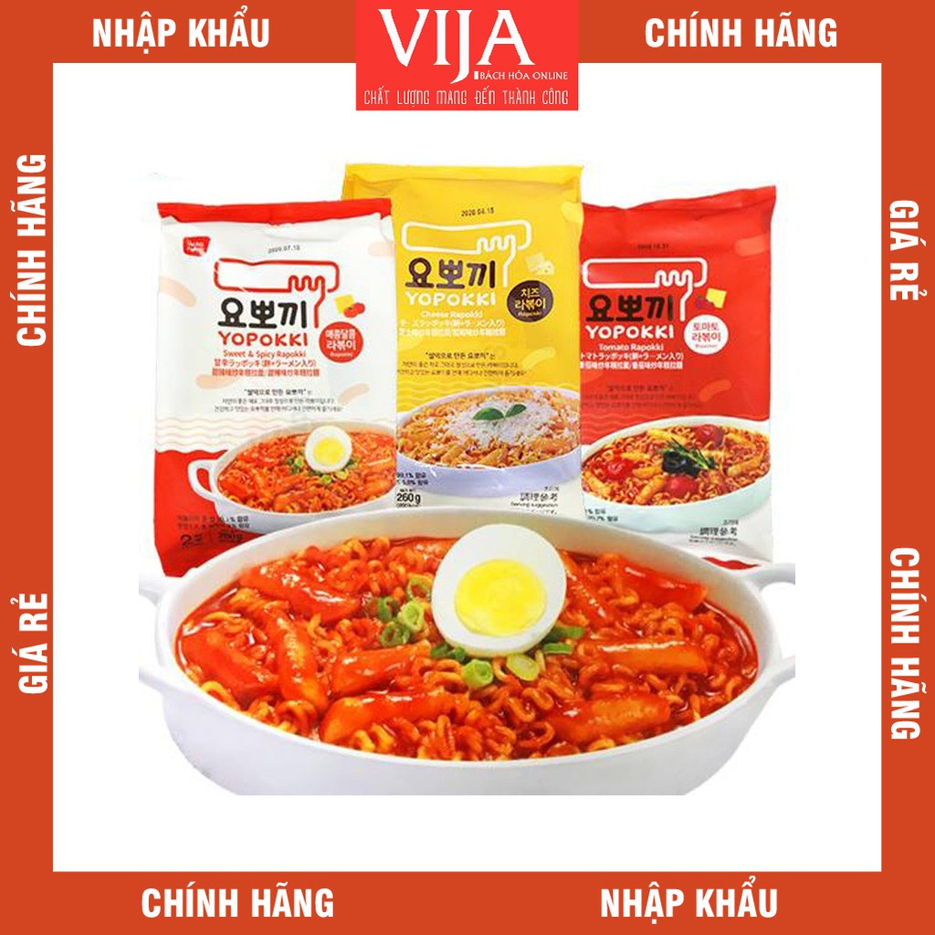 Bánh gạo & Mì Rapokki gói 260gr | BigBuy360 - bigbuy360.vn