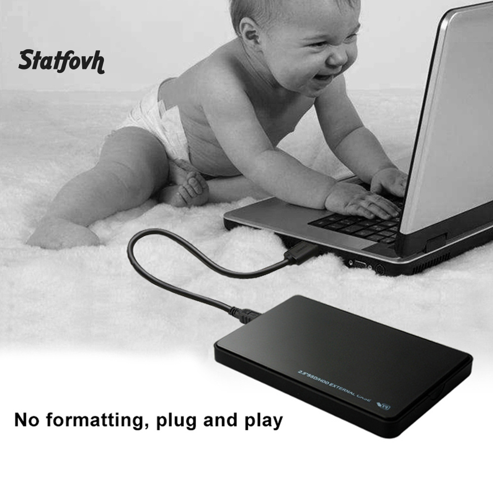 Hộp Đựng Ổ Cứng Ngoài Hdd Ssd Sata Usb 3.0 / 2.0 2.5inch Cho Pc | BigBuy360 - bigbuy360.vn