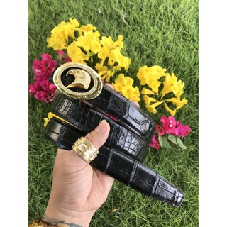 Thắt lưng da cá sấu