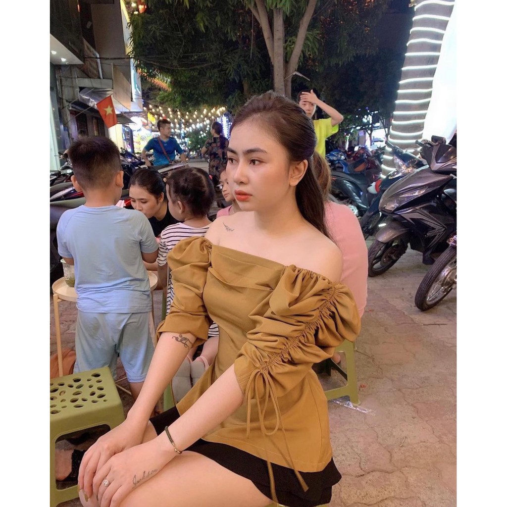 Áo bèo trễ vai cá tính