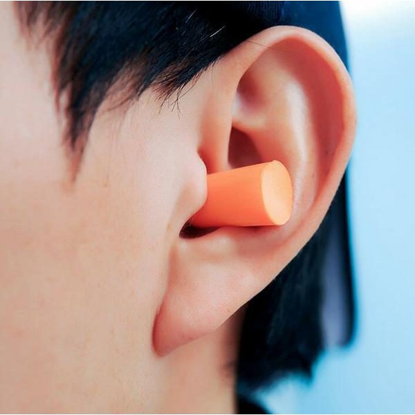 Nút bịt tai chống ồn nhiều màu sắc - Bút bịt chống ù tai trên máy bay Clovershop68