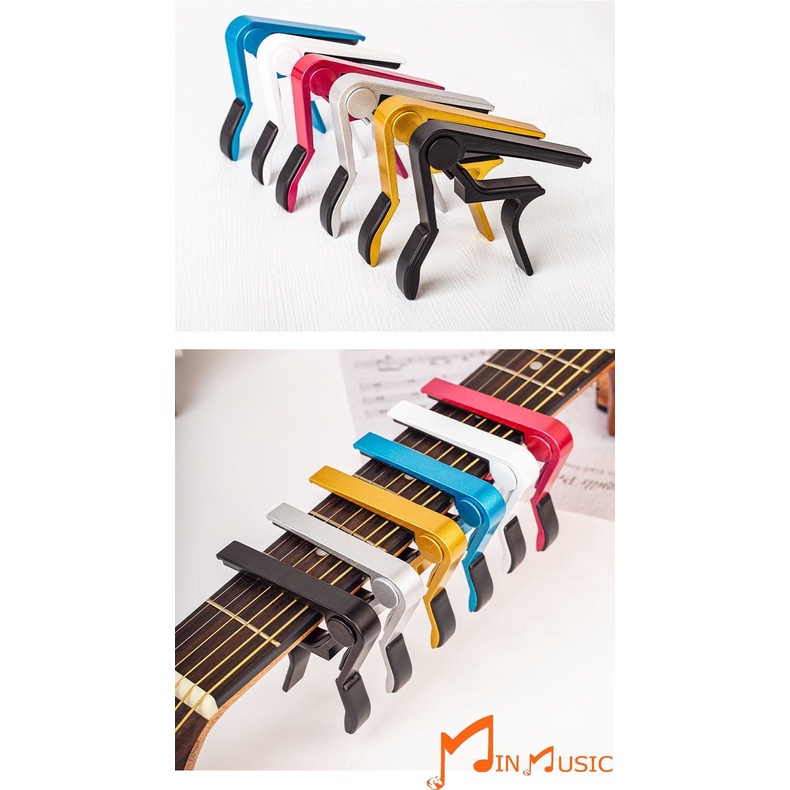 Capo guitar dùng cho đàn Classic Acoustic chất liệu Kim loại