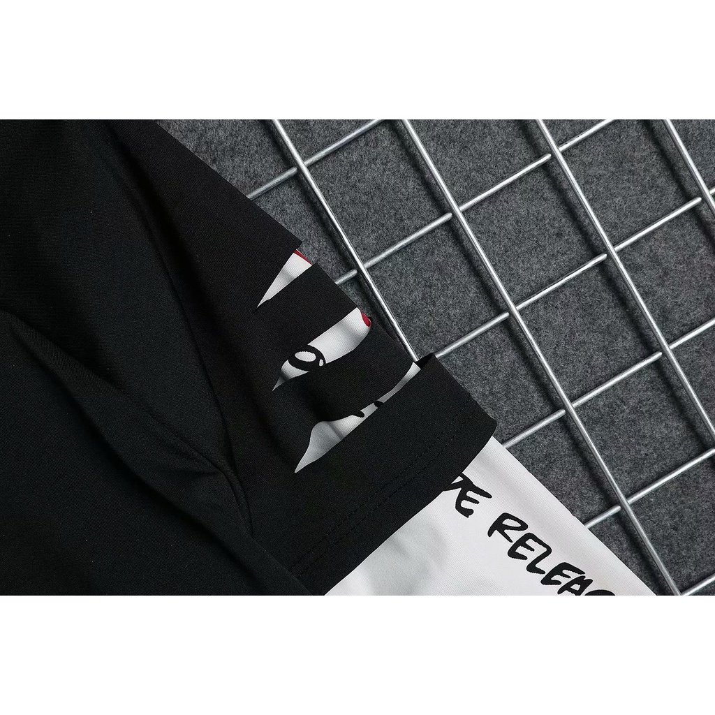 Áo hoodie dáng rộng tay dài in họa tiết thời trang cỡ M-3XL dành cho nam