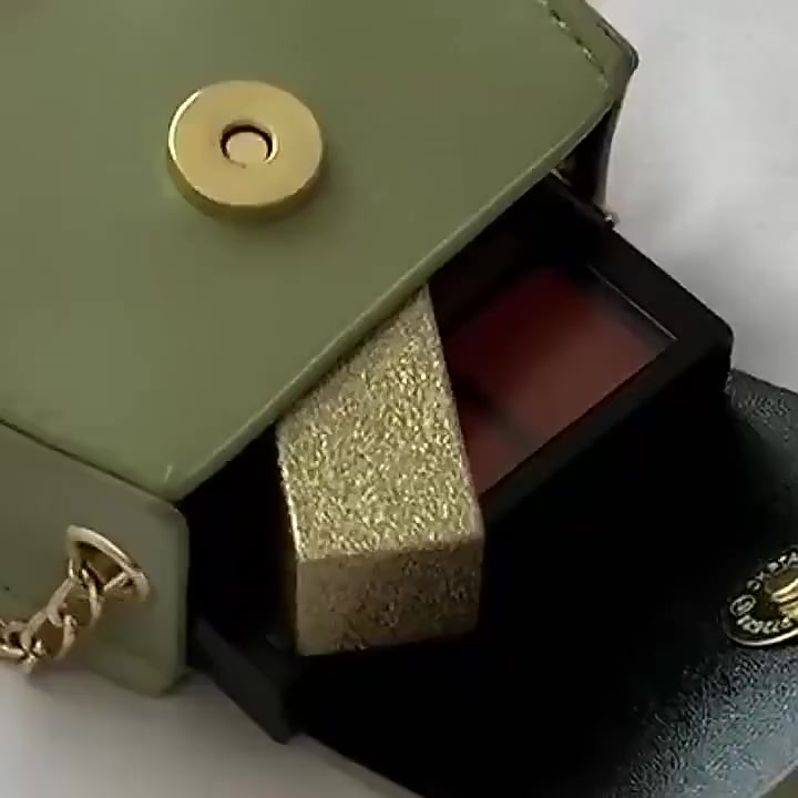 Túi xách đeo chéo AOLANG phối dây xích thời trang dành cho nữ | BigBuy360 - bigbuy360.vn