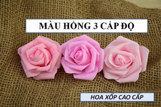 1 bông hoa sáp 6~7cm