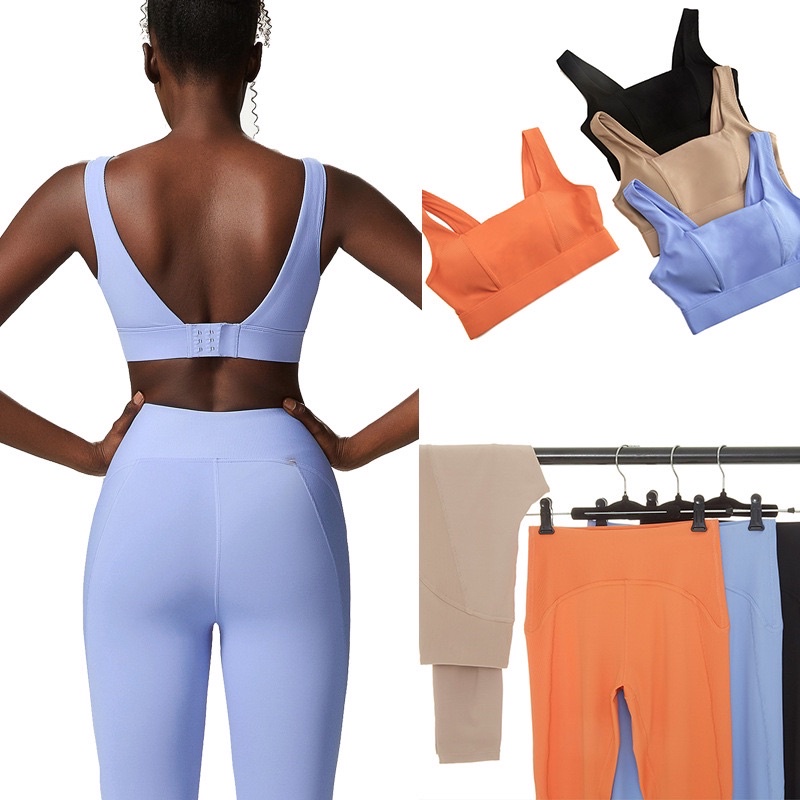 Đồ tập gym,yoga cổ ngang chất Poly cao cấp(tách lẻ bán gồm áo,quần và áo khoác)