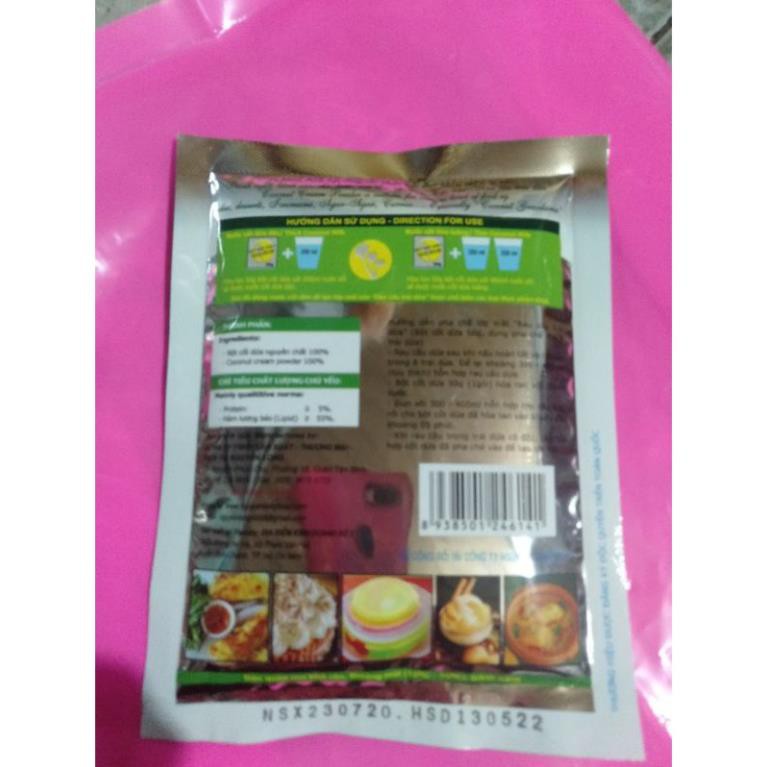 Bột cốt dừa dragon nguyên chất 100%:thơm hơn & béo hơn