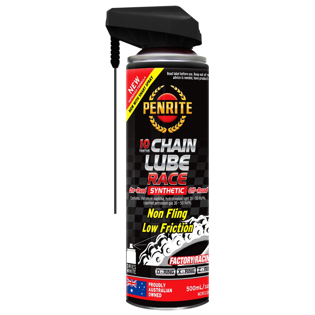 Xịt dưỡng sên PENRITE 10 TENTHS CHAIN LUBE RACE