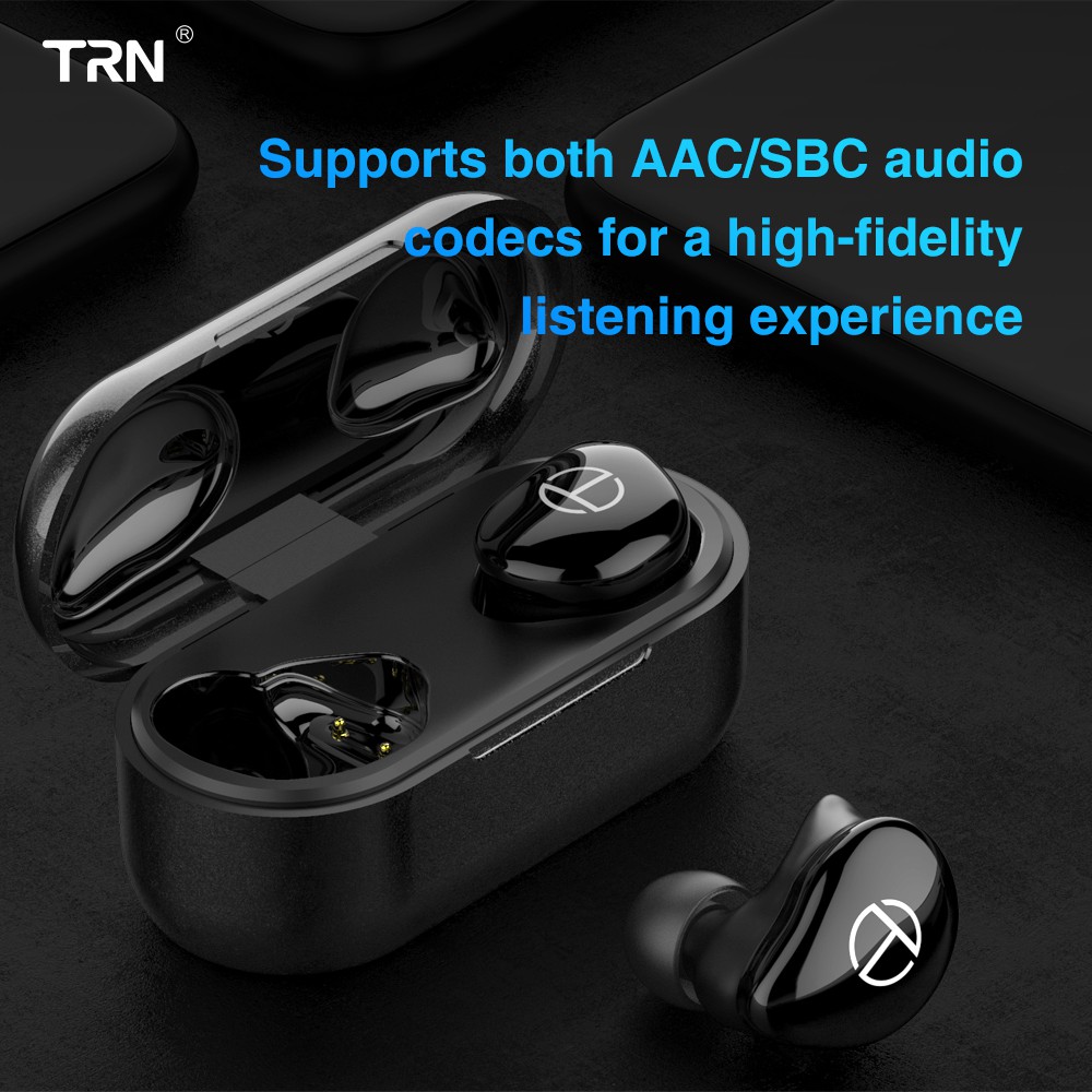 Tai Nghe Nhét Tai Trn T200 Tws Bluetooth V5.0 Không Dây Loa Âm Thanh Hybrid 1ba 1dd Qcc 3020 Chip Aptx/aac/ Trn Mt1