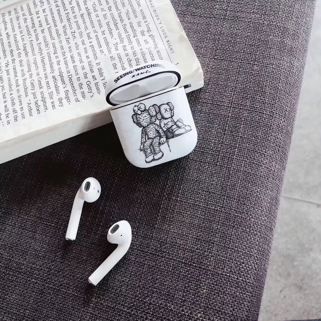 Vỏ Bảo Vệ Hộp Đựng Tai Nghe Airpods Chống Rơi In Hình Kaws Cá Tính | BigBuy360 - bigbuy360.vn