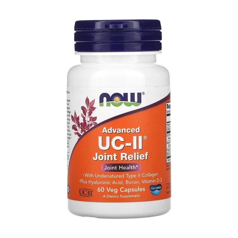 Now UC-II Joint Health 60v - Collagen type 2 - Hỗ trợ độ bền cho khớp-Hàng Date Mới