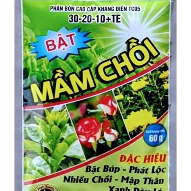 Bật Mầm Chồi 60g. Kích Bật Chồi, Bật Lộc, Xanh Lá Khỏe Cây Dành Cho Hoa, Cây Cảnh - Hàng chuẩn - Shop Minh Hưng
