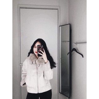 Áo cổ lông dư xịn