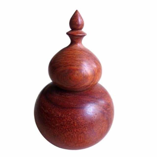 Lọ đựng tăm hồ lô gỗ bách xanh | BigBuy360 - bigbuy360.vn