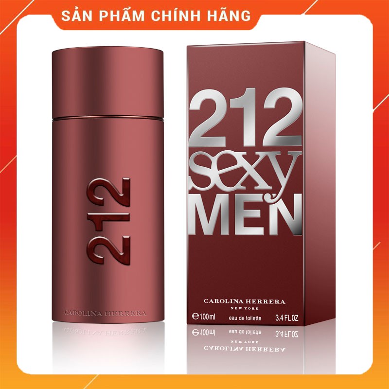 Nước Hoa Nam 212 Sexy Man 100ml - Nước Hoa Cao Cấp, Mùi Thơm Quyến Rũ, Lưu Hương Lâu
