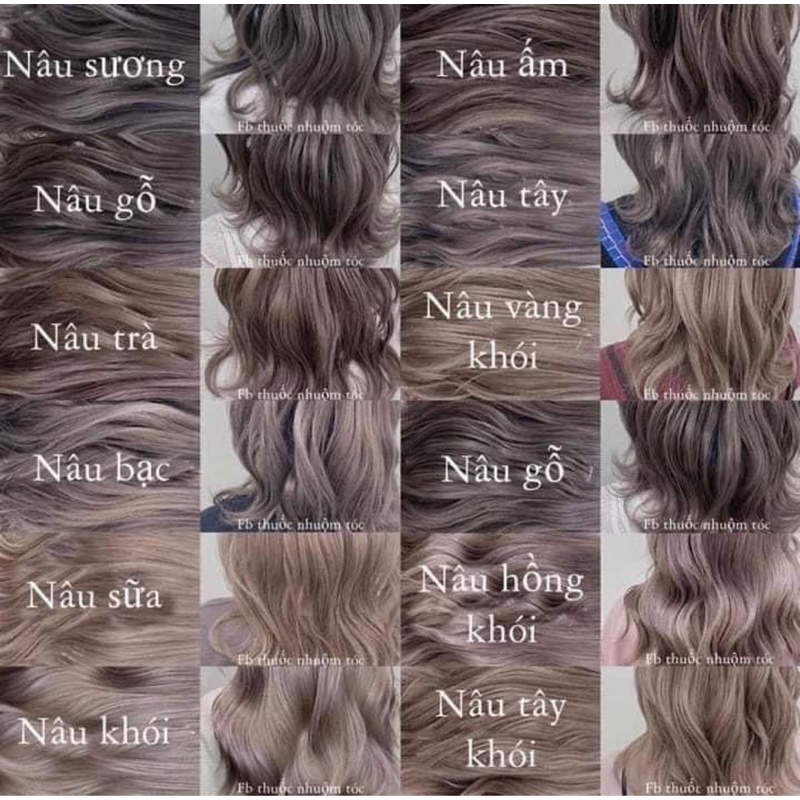 [Combo sỉ] Thuốc nhuộm tóc tặng kèm oxy hồng giá sỉ tốt