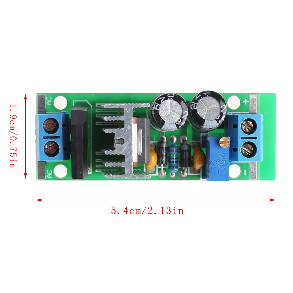 Mô đun chỉnh lưu LM317 Ac / Dc chất lượng cao