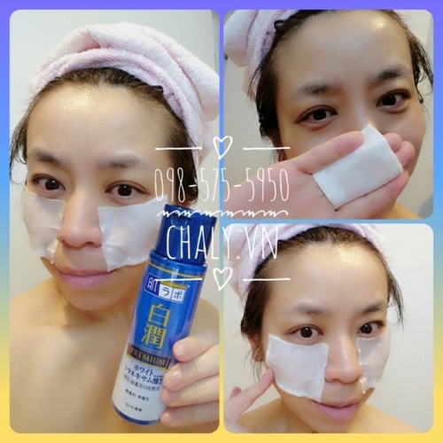 Nước hoa hồng dưỡng trắng da Hada Labo Nhật Shirojyun Premium Whitening Lotion mẫu mới nhất vừa về. Giá siêu tốt