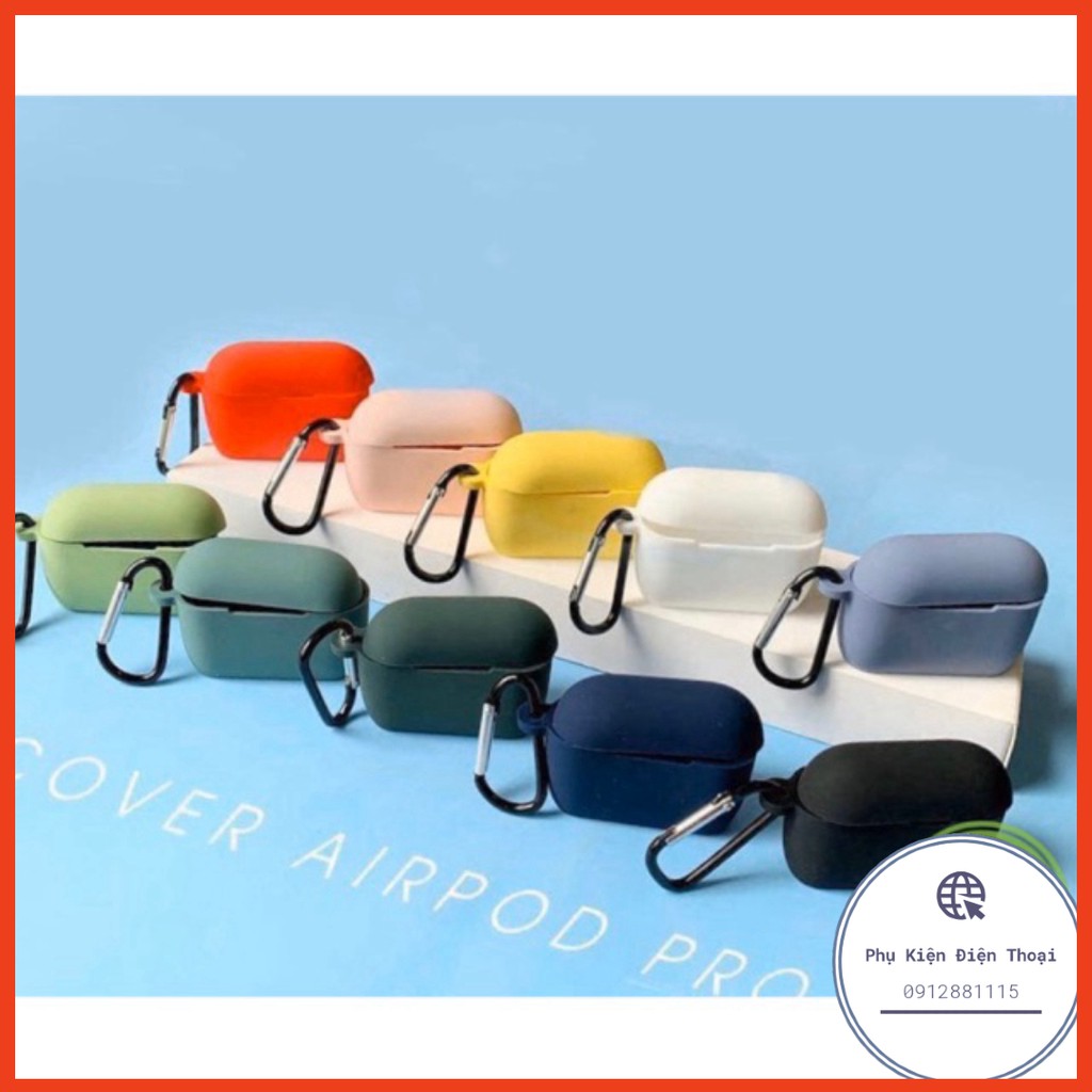 10 màu thời trang Case airpod pro ( Airpods 3 )  Vỏ Bao silicon dẻo đựng tai nghe không dây siêu đẹp ⚡Phụ Kiện Đ