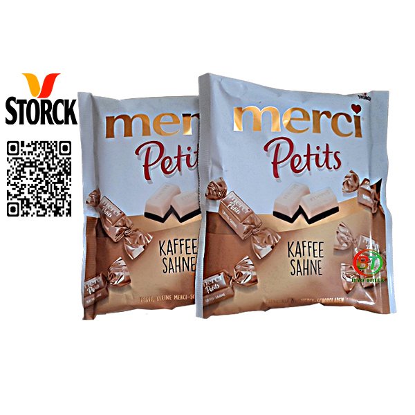 Kẹo sô cô la Merci ( Nhiều vị) gói 125g