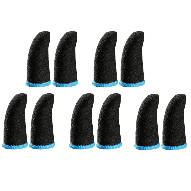 Set 5 Đôi Găng Tay Chơi Game Bằng Sợi Carbon Chống Trượt Thoáng Khí