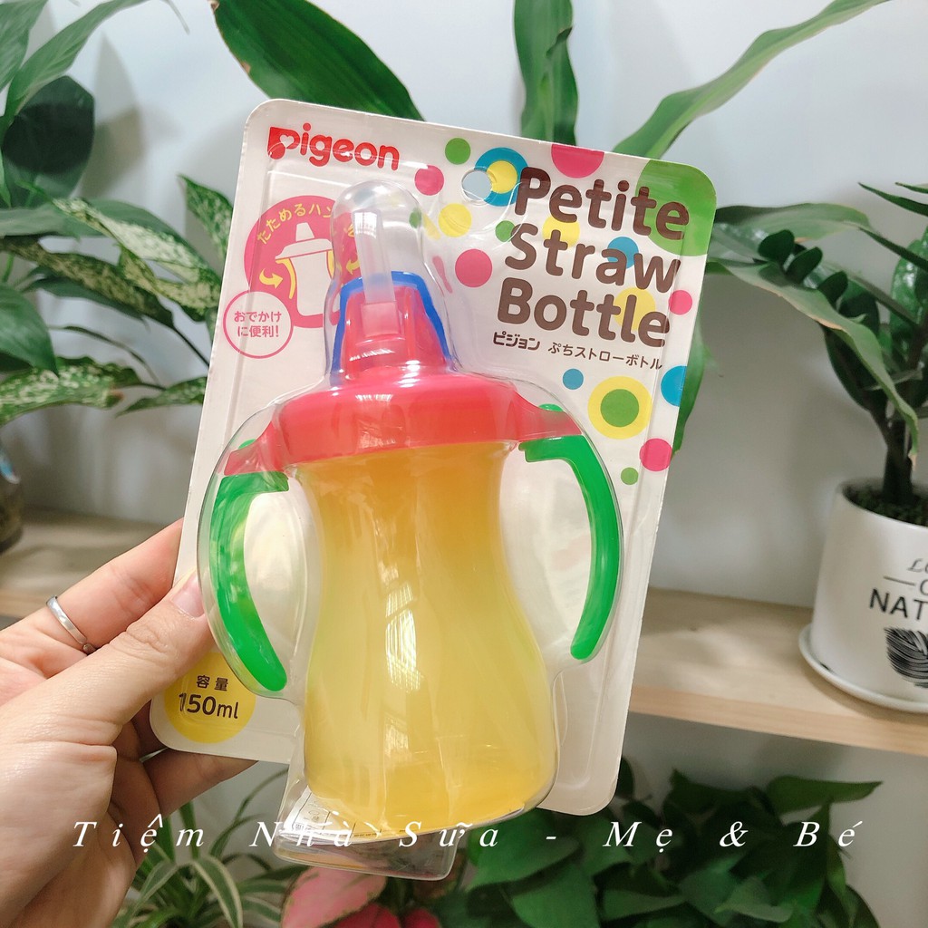 💖 BÌNH TẬP HÚT [ FREESHIP] 🍼🥤  BÌNH TẬP HÚT CHO BÉ PIGEON 150ml 🍼🥤