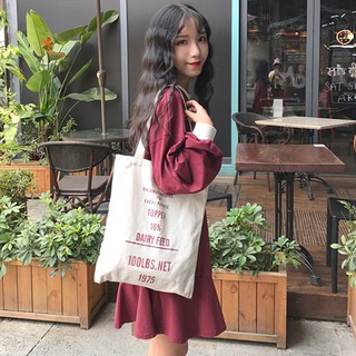 Váy đuôi cá rộng phong cách ulzzang (order)