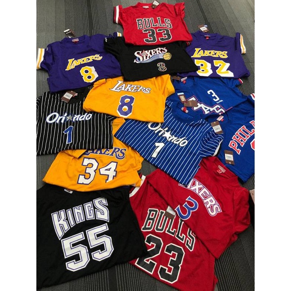 Nba Áo Thun Bóng Rổ Ngắn Tay Thời Trang