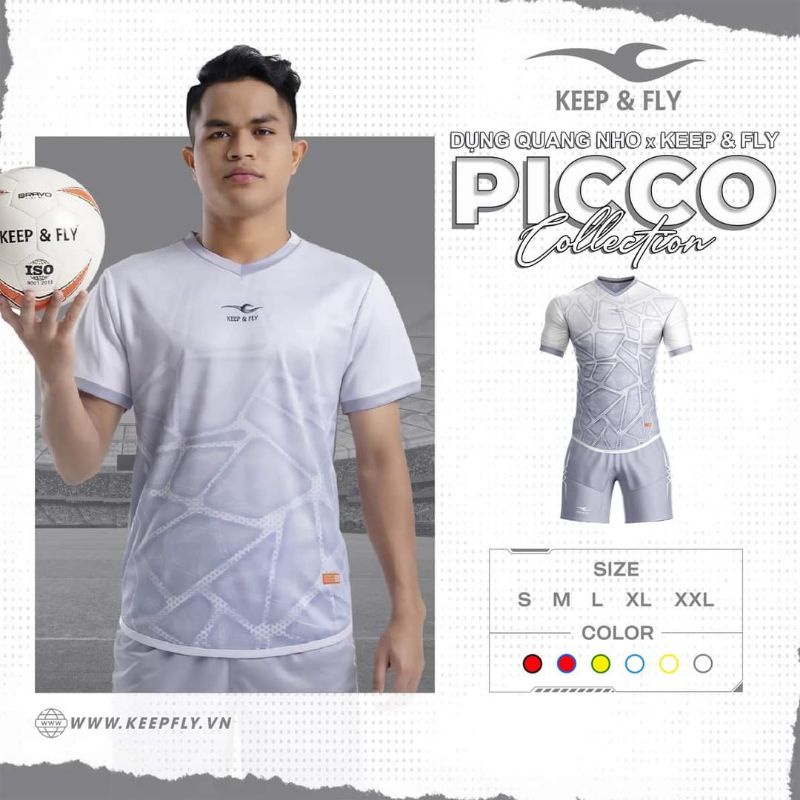 Quần Áo Bóng Đá PICCO Keep & Fly Cao Cấp