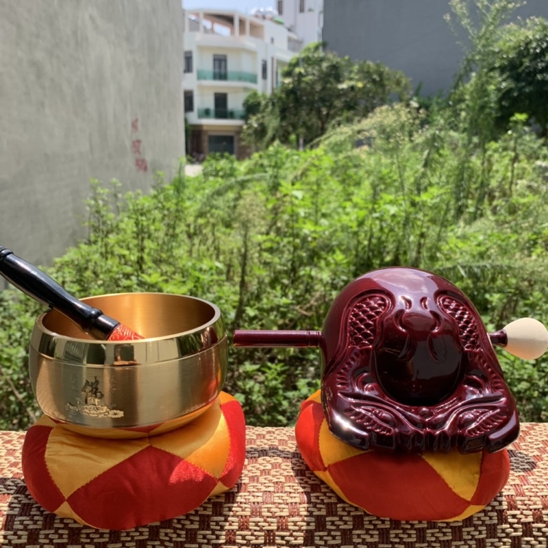 CHUÔNG MÕ TỤNG KINH ĐÀI LOAN- TỪ 3 INCH ĐẾN 5 INCH
