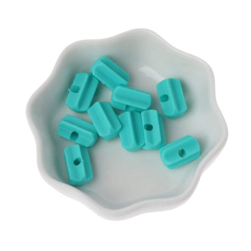 Haha Bộ 10 Đồ Chơi Gặm Nướu Cho Bé Hình Ngôi Sao Bằng Silicone Đính Hạt