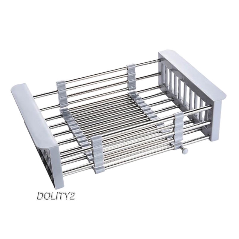 Giá để ráo nước trái cây rau củ quả bằng thép không gỉ điều chỉnh được