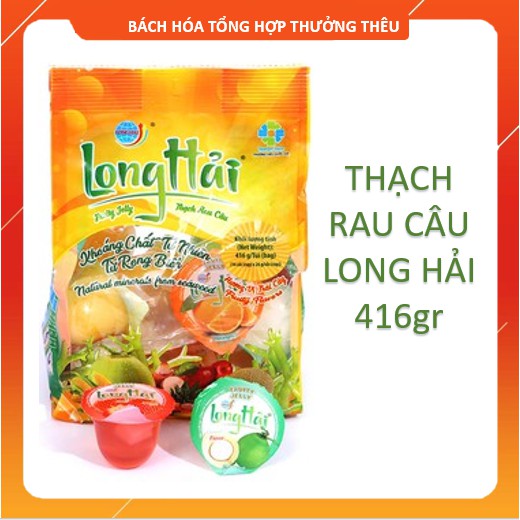 Thạch rau câu Long Hải gói 416g/910g