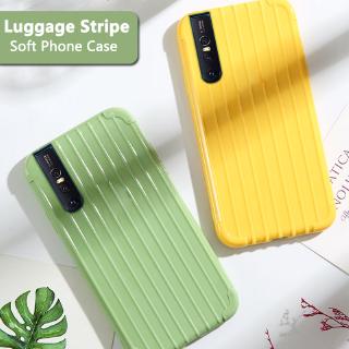 Ốp Điện Thoại Silicone Mềm Kiểu Vali Cho VIVO Y12 Y15 Y15s Y17 Y19 Y30 Y30i Y50 S1 S1 Pro