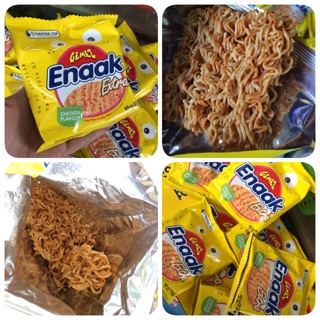 [4 Túi -30g] Snack Mỳ Ăn Liền Tẩm Giá Vị Gemez Enaak Ectra Chicken(Vị Gà)