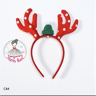 Cài sừng tuần lộc nón xanh noel giáng sinh (SALE)
