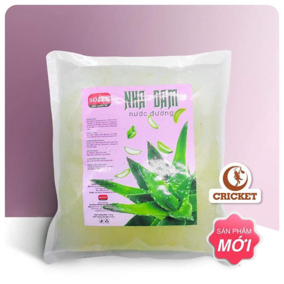 Thạch Nha Đam Nước Đường Sozen Bịch 1 Kg Nguyên liệu pha chế