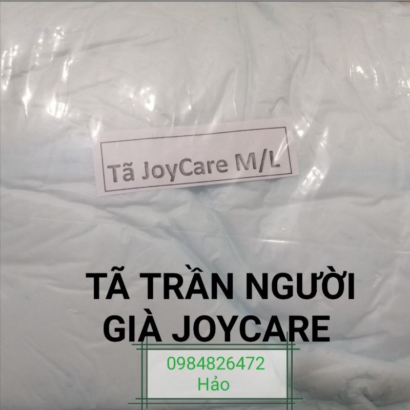 Bỉm Trần Người già JoyCare 1 gói/10 miếng dùng thử, size M/L từ 40_70kg siêu mềm mỏng thấm hút,có vách ngăn chống tràn