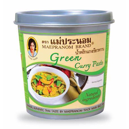 Gia Vị Cà Ri Đỏ/Xanh/ Vàng Maepranom Red/ Green Curry Paste, Tomyum Kanokwan curry 380g Thái Lan