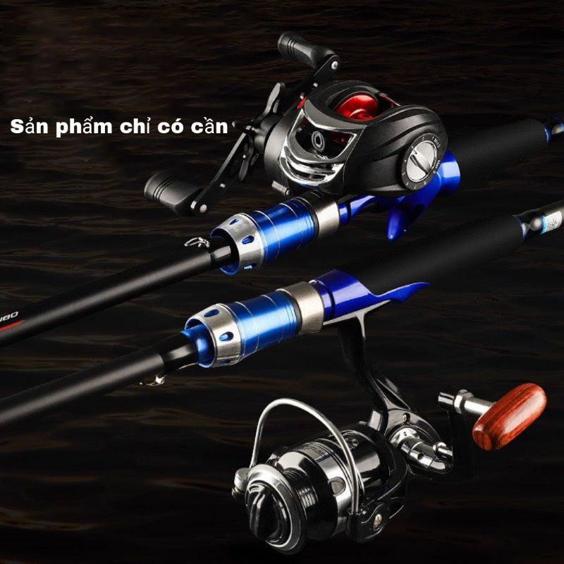 Cần câu lure máy ngang và máy đứng carbon DYAWA