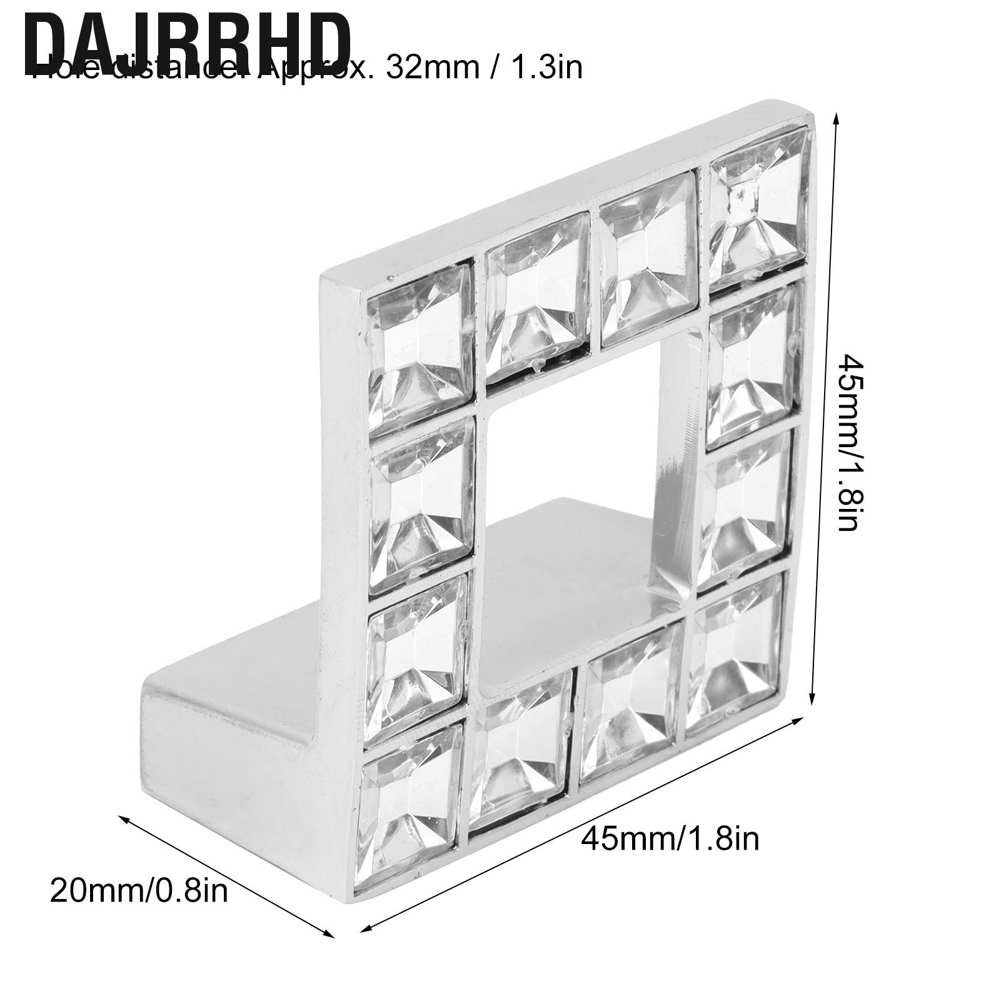 Tay Nắm Cửa Tủ Quần Áo / Ngăn Kéo Thiết Kế Hai Lỗ Hiện Đại Siêu Bền Tiện Dụng Cho Gia Đình