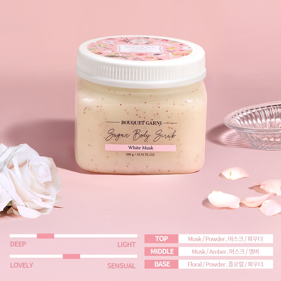 Bouquet Garni Body Scrub 500ml / Tẩy tế bào chết thơm toàn thân