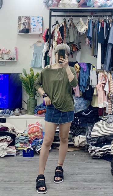 Aero lệch vai dư xịn