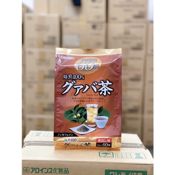 Trà Lá Ổi ORIHIRO Nhật Bản Gói 60 Túi