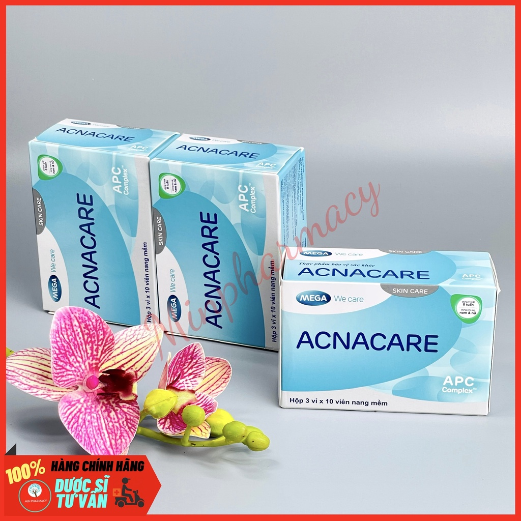 Viên Uống Ngừa Mụn Acnacare Mega We Care 30 Viên - Minpharmacy