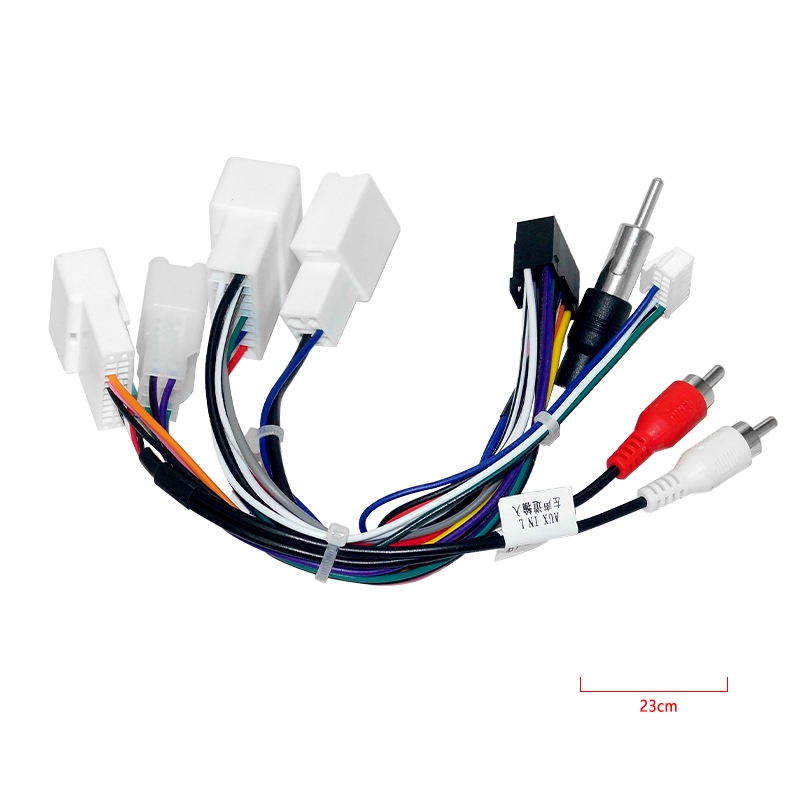 Dây Điện Nối Âm Thanh 16pin Kèm Hộp Canbus Cho Xe Hơi Toyota Prado