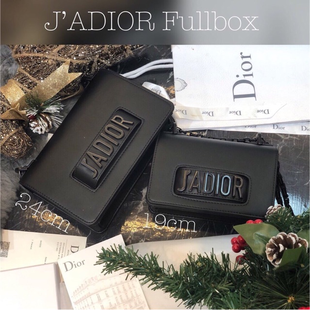 Túi jadior dây xích khắc logo fullbox (Ảnh thật)