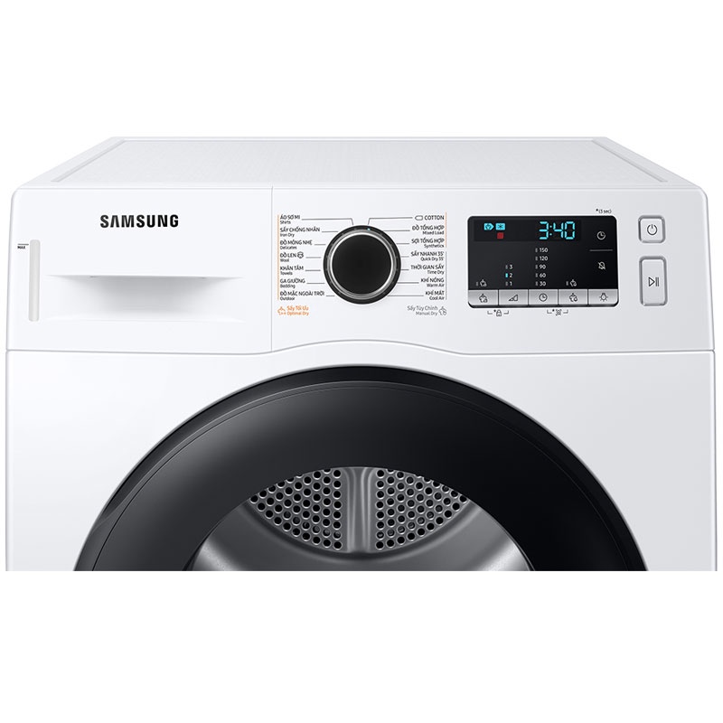 Máy sấy Heatpump Samsung 9Kg DV90TA240AE/SV