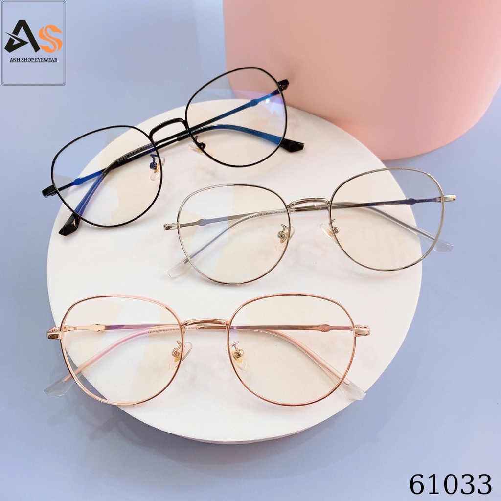 Kính tròn nhỏ kim loại kiểu dáng thời trang trẻ trung 61033